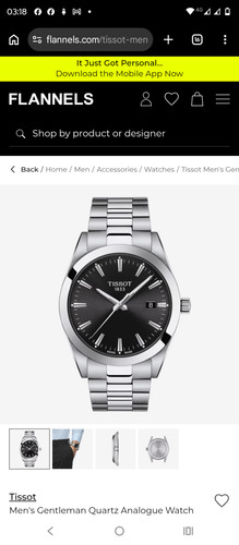 Mens designer watch - ,, tissot