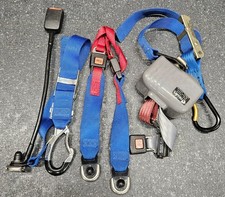 Wheelchair securing straps