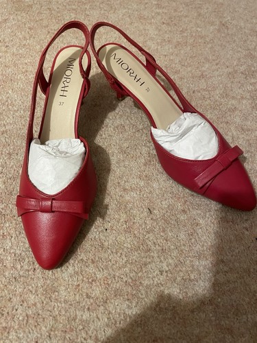 Real leather women heels - leather, women's