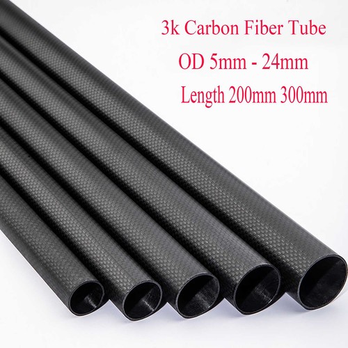 Carbon fiber tube matte plain - tube,