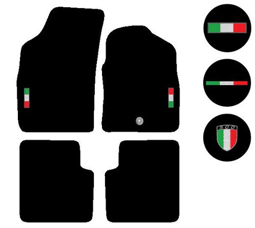 Fits fiat 500 - fits, black
