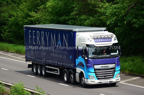 Truck photo 12x8 daf - -,