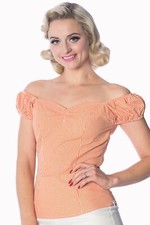 Orange Rockabilly Vintage 50's
