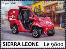 Japan Post TOYOTA COMS Electric Van Mail Delivery Postal Car Vehicle Stamp