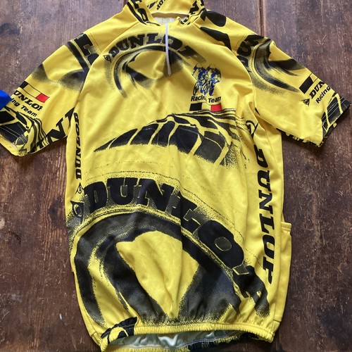 Retro cycling jersey - retro, dunlop