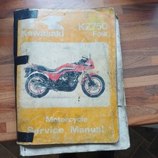 KAWASAKI Z750 & Z750LTD 1981/1982 GENUINE WORKSHOP MANUAL KZ750