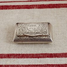 Edwardian Silver Snuff Box