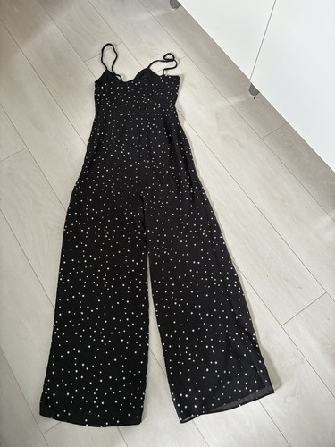 Top shop black silver star - &,