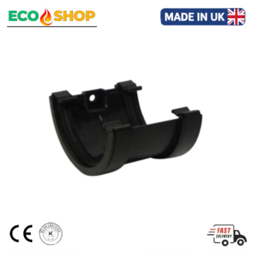 Half round gutter union - round,