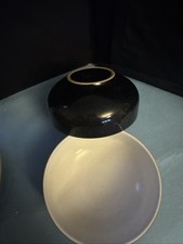 2 Used Denby Jet Black Cereal/