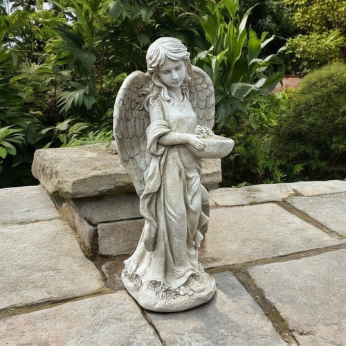 Garden ornament fairy angel - garden,