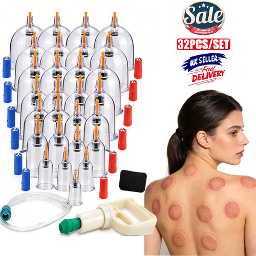 32pcs cupping vacuum massage - cupping,
