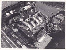 LOTUS ENGINE SIDE OVERVIEW  PHOTOGRAPH.