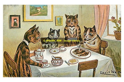Rp10218 louis wain - -,