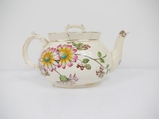 Cumberlidge & Humphries 19th Century Teapot - Repurpose Plant Pot - Damaged