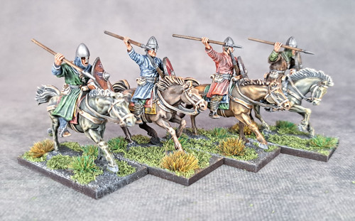 Painted breton norman cavalry - painted, breton/norman