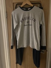H&M Boys Pyjamas Grey & Navy