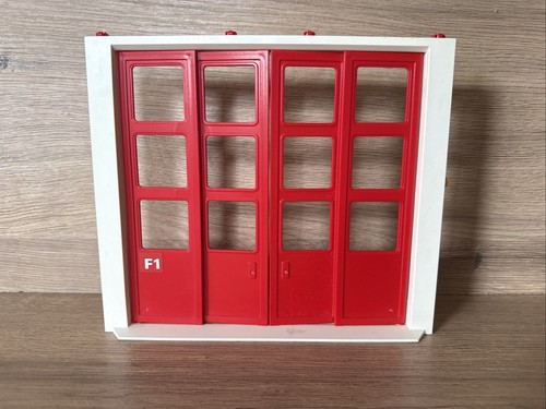 Playmobil fire station doors - playmobil,