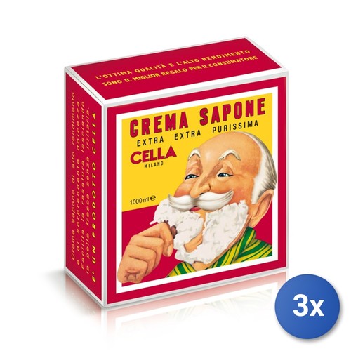 Shaving cream soap 2 lbs - 3x, 2.2