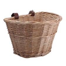 Wicker Front Handlebar Bike