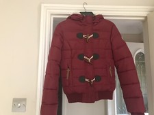 Girls Superdry. Red Double Zip