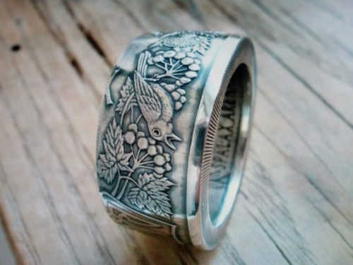 Ukreinian hryvina coin ring - ukreinian,