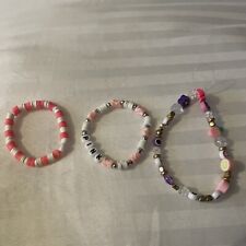 Clay Bead Braclet Set