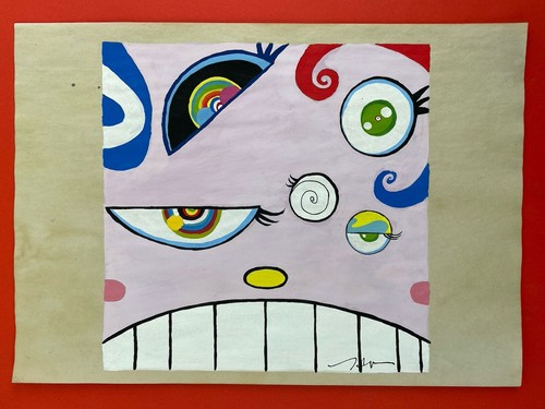 Takashi murakami drawing - murakami, on