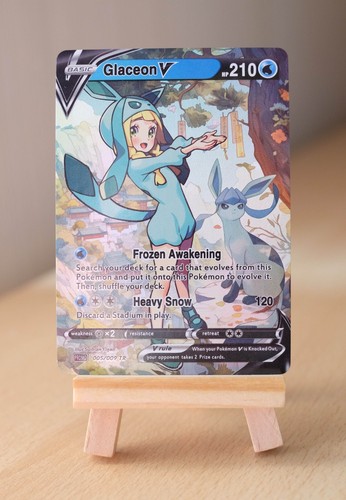 Glaceon with lillie pokemon - glaceon,
