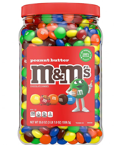 Peanut butter 55 oz - m&m's,