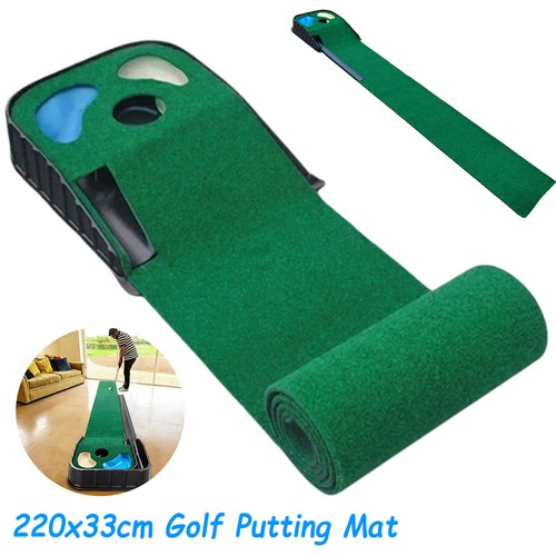 Portable golf putting mat - portable,