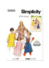 SIMPLICITY 9868 Misses  Aprons & Potholders  Easy SEWING PATTERN     FLASH PRICE