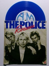THE POLICE ROXANNE PEANUTS A&M AMS 7348 STING POP ROCK BLUE VINYL