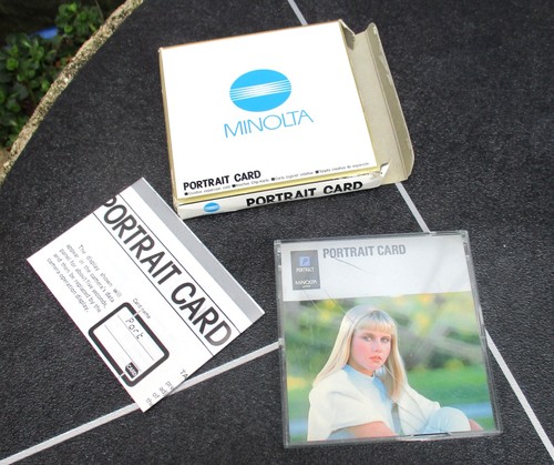 Minolta portrait card for - portrait,