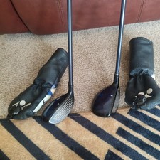 2 x Yonex Utility Hybrid clubs 3 20 deg & 4 23 deg with headcovers