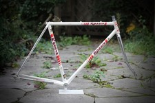 Rossin Record Frame / Columbus / White / 51.5 cm / Campagnolo ghibli #VELOWIZARD
