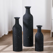 Set of 3 Tall Metal Floor