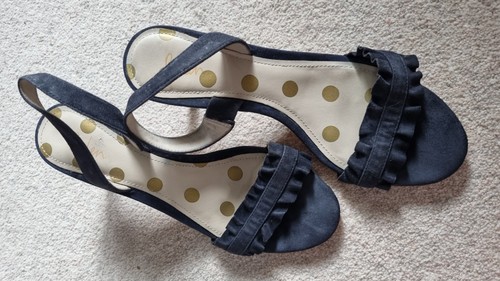 Boden navy blue suede leather - blue,