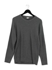 Sunspel Men's Jumper M Grey
