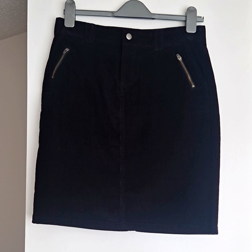 Women black pencil knee - tu,