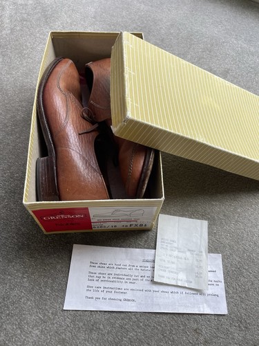 Vintage grenson men - vintage, leather