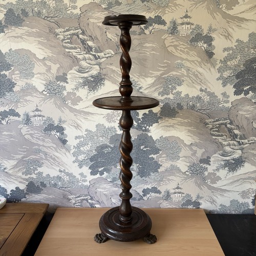 Vintage antique oak barley - vintage,