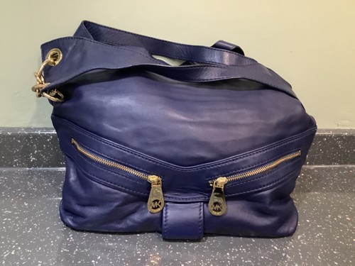 Large michael kors navy - large,