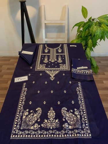 Ladies unstitched piece - 2,