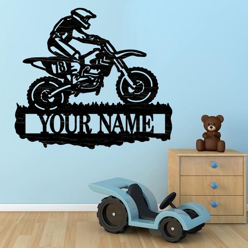 Personalized dirt bike name - personalized,
