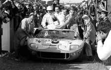 Ford GT 40 Bianchi Rodriguez winners 1968 24 Hours of Le Mans photo