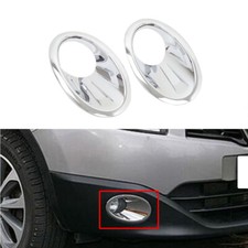 1Pair ABS Chrome Front Fog