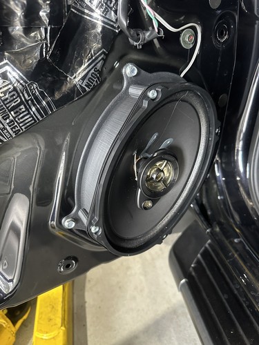 Front speaker adapter - speaker, to