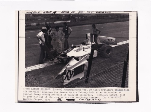 Graham hill embassy - graham, lola