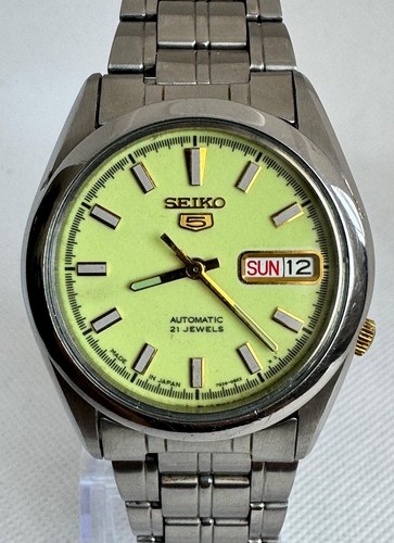 Vintage seiko automatic 21 - 5,